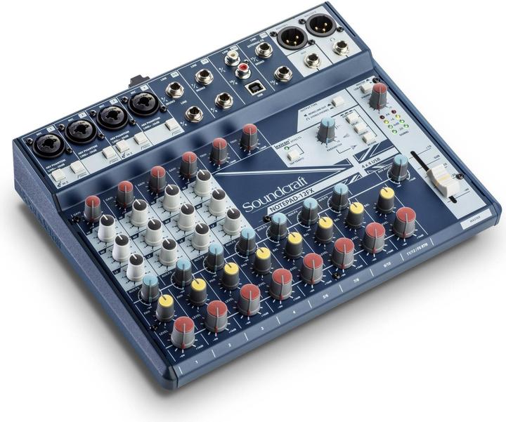 Actual product image Soundcraft Notepad-12FX (Studio- and Livemixer)