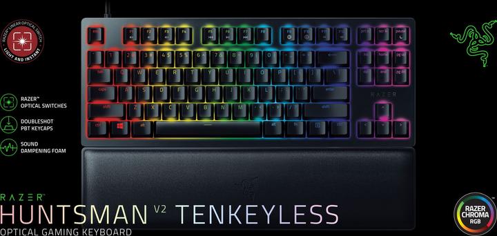Image du produit Razer Huntsman V2 Tenkeyless (CH, Filaire)