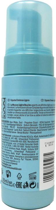 Actual product image Schwarzkopf Professional Mad About Curls - Light Whipped Foam (150 ml, Curling mousse)