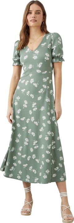 Dorothy Perkins Ditsy Print Kurzärmeliges Midikleid