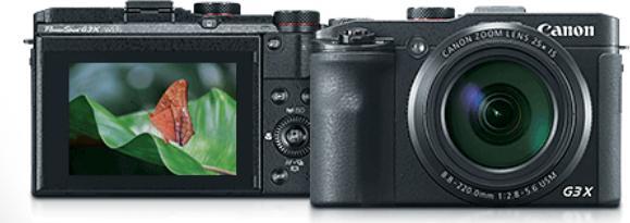 Actual product image Canon PowerShot G3 X (8.8 - 220 mm, 20 Mpx, 1")