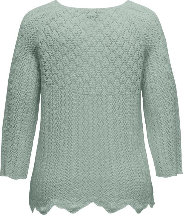 Produktbild Only Normal geschnitten Rundhals Plus Pullover Strickpullover (S)