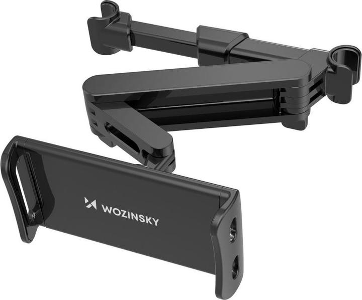 Produktbild Wozinsky verstellbarer Kopfstützenhalter für Tablet oder Telefon schwarz