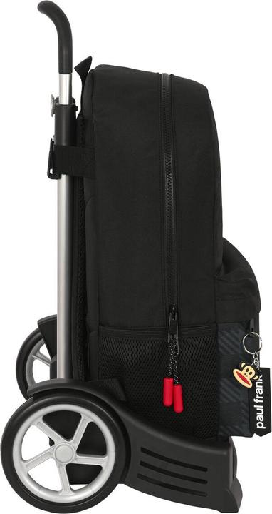 Immagine prodotto Paul Frank Zaino scuola con ruote Franchi Campers Nero (30 x 46 x 14 cm) (14 l)