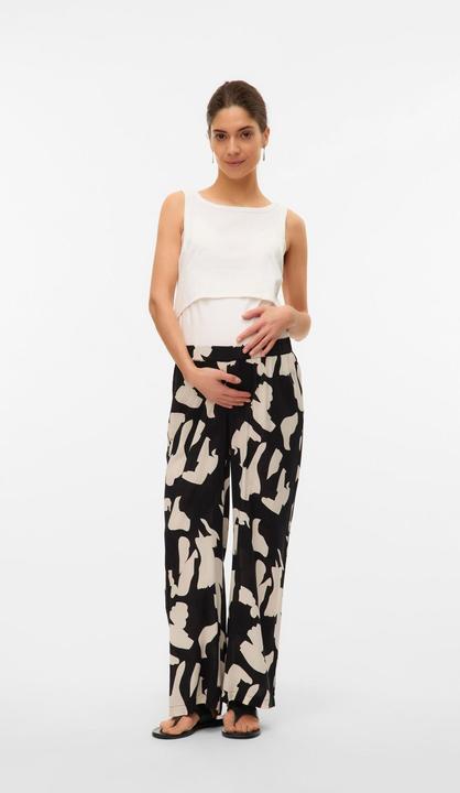 Actual product image Mamalicious Normal geschnitten Hose Hose mit weitem Beinschnitt (L)