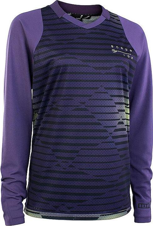 Produktbild ION Bike Jersey Scrub LS women - dark-purple (36)
