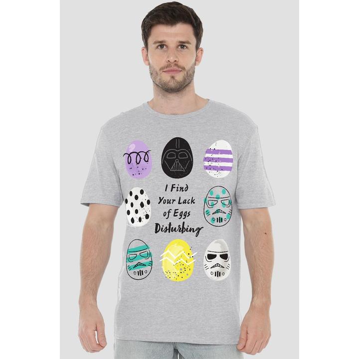 Actual product image Star Wars Mens Your Lack Of Easter Eggs Disturbing Darth Vader T-Shirt (XL)