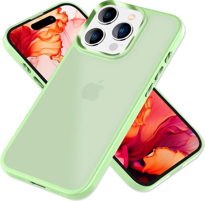 Immagine prodotto Nalia Manica ibrida opaca trasparente smerigliata (Apple iPhone 15 Pro)