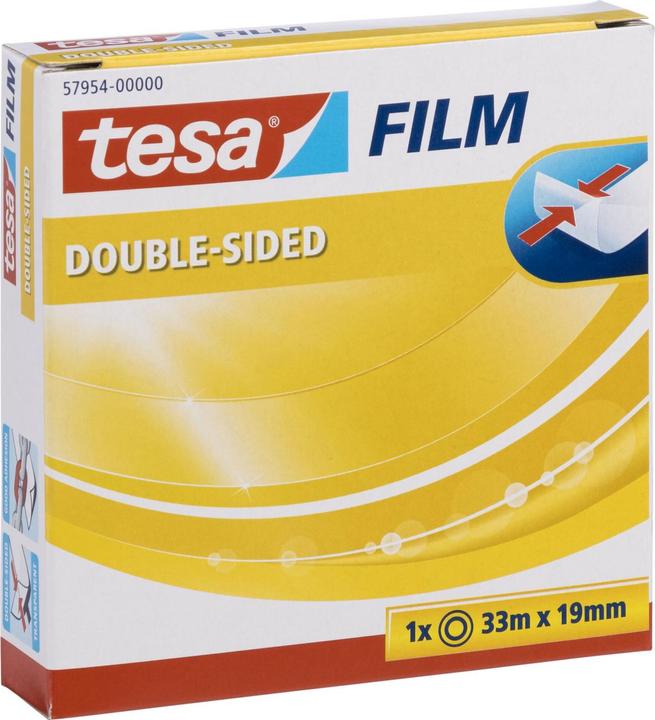 Produktbild tesa tesafilm Doppelseitiges Klebeband (19 mm)