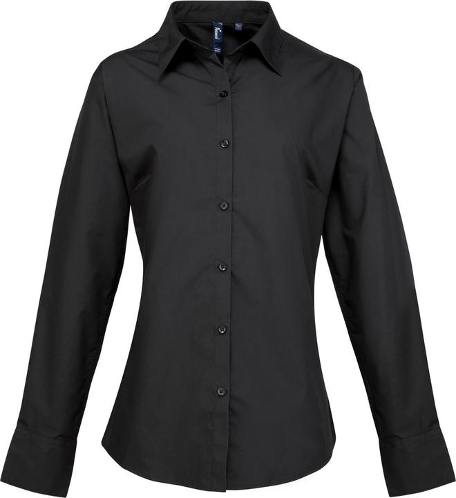 Premier PopelineBluse Bluse Arbeitshemd langärmlig