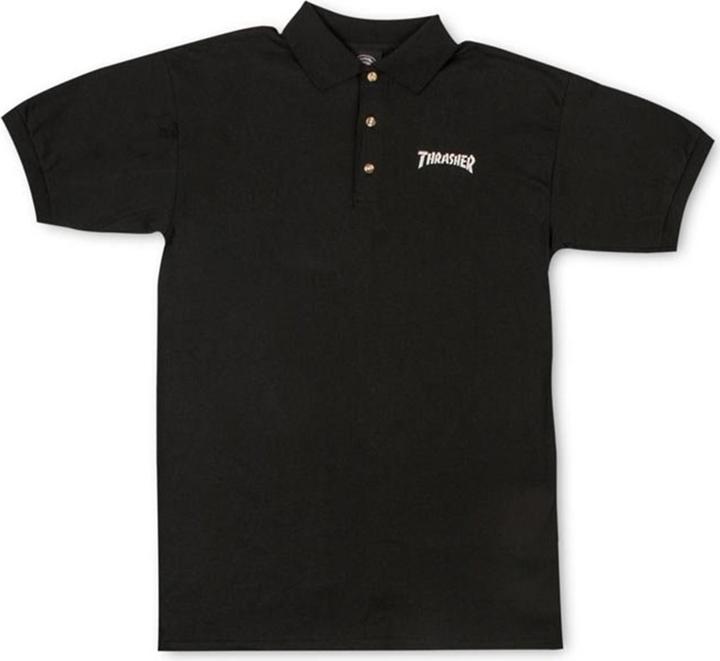 Thrasher Logo Embroidered Polo
