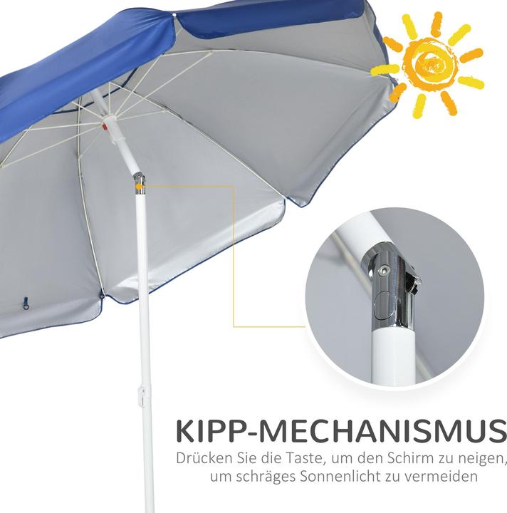 Produktbild Outsunny Strandschirm (1.91 m)