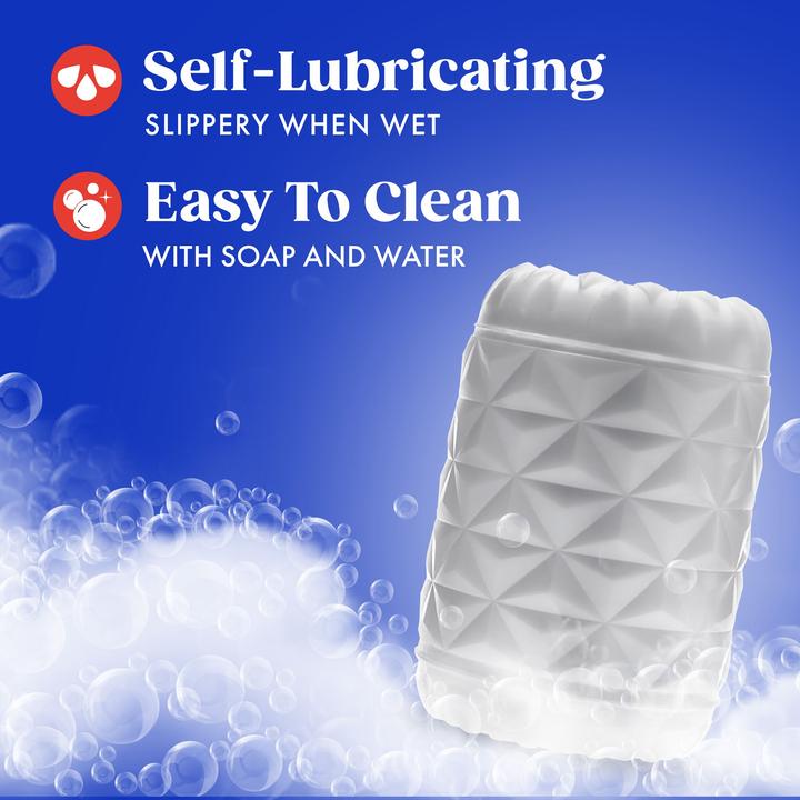 Actual product image Blush Rize Reakt - Self-Lubricating Pocket Stroker Male Masturbator Made with Ultra Soft X5® Plus -