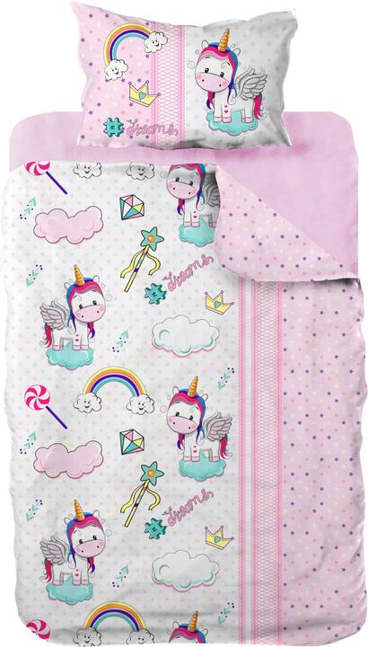 Cotton Box Unicorno (100 x 135 cm, 40 x 60 cm, 35 x 45 cm)