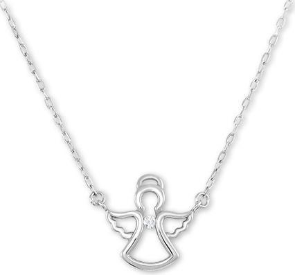 Produktbild Brilio Silver - Gentle silver necklace with little angel 476 001 00145 04