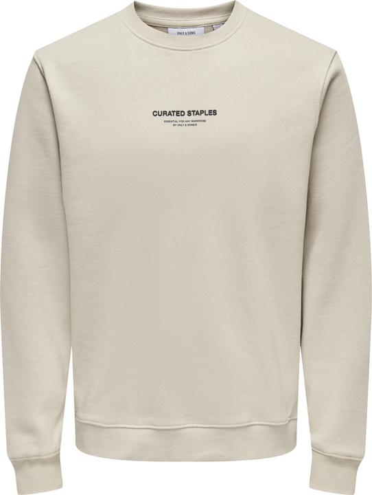 Only & Sons Onscurated Reg Crew Neck Sweat Noos
