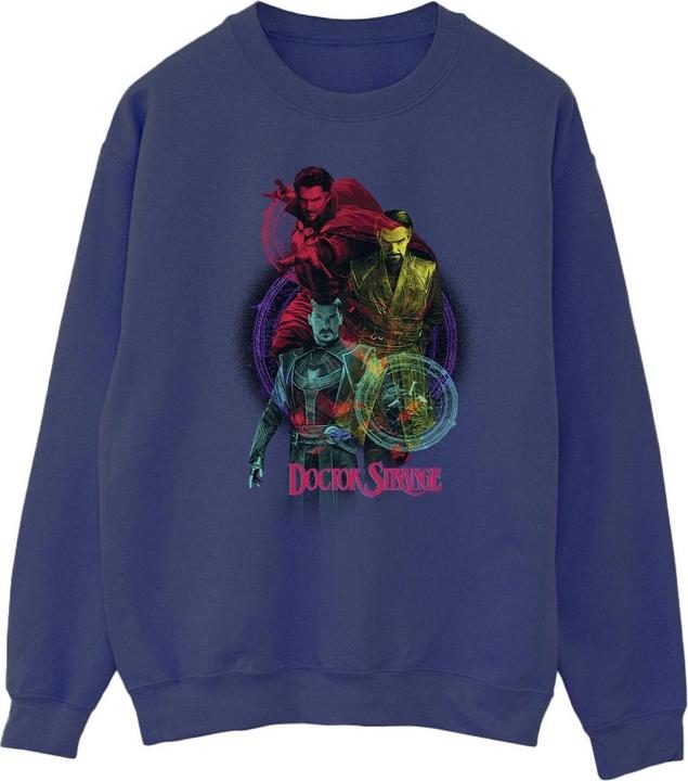 Actual product image Mens Doctor Strange Rainbow Sweatshirt (XXL)