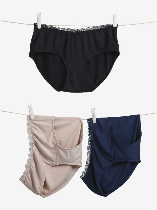 Produktbild Vertbaudet 3er-Pack Umstands-Slips aus Bambusviskose (40, 3er Pack)