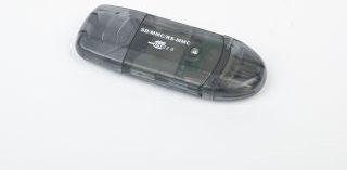 Produktbild Gembird FD2-SD-1 Kartenleser (MMC, SD, RS-MMC) (USB 2.0)