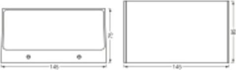 Productafbeelding Ledvance Smart Outd Wifi Brick Wide Rgbw St (600 lm, IP44)