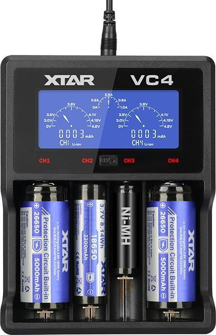 Actual product image Xtar VC4 (1 pcs., C, AAAA, AAA, A, AA, D, Chargers without battery)