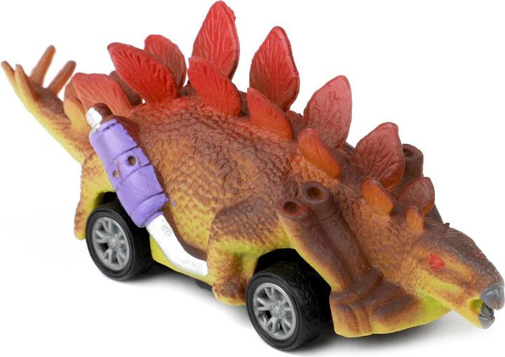 Actual product image Toi-Toys World of Dinosaurs Dino Pullback Car, 4pcs.