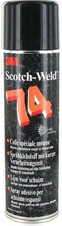 Image du produit 3M Scotch-Weld 74 colle en spray orange, boîte 500 ml (520 g, 500 ml)