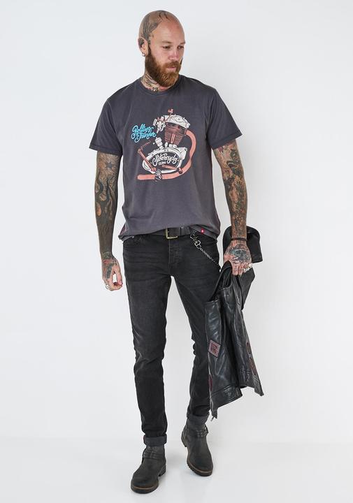 Produktbild Joe Browns Oil-Washed Bike Engine T-Shirt (XXL)