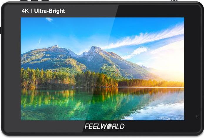 Actual product image Feelworld LUT7S PRO 7 Inch 2200nits 3D LUT Touch Screen DSLR Camera Field Director AC Monitor (7", Full HD)