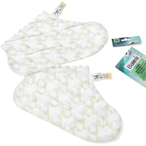Actual product image dm Balea Foot mask socks, callus remover (1 pair) (Foot mask)