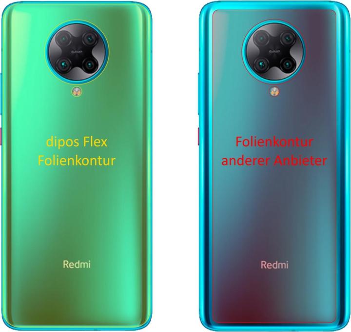 Immagine prodotto Dipos Pellicola Protettiva Full-Cover 3D (2 Pezzo/i, Xiaomi Redmi K30 Ultra)