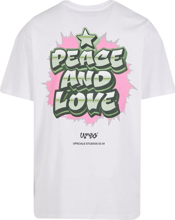 Produktbild Urban Classics Upscale Peace&Love Heavy Oversize Tee - 176629 (XL)