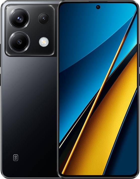 Xiaomi Poco X6 (256 GB, Black, 6.67", Dual SIM, 64 Mpx, 5G)