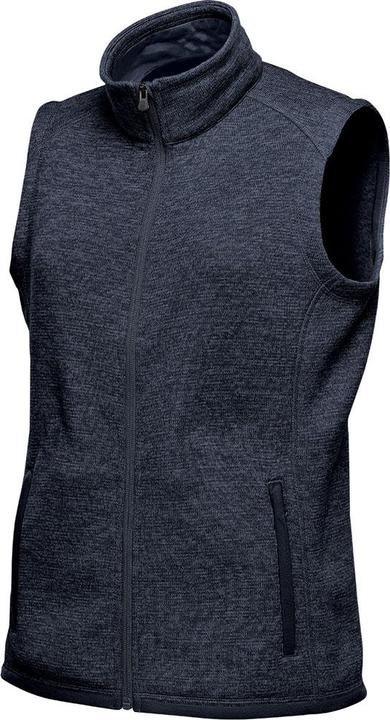 Actual product image Stormtech Womens/Ladies Avalante Knitted Heather Full Zip Gilet (XXL)