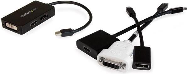 Immagine prodotto StarTech Adattatore Da Mdp A Dvi O HDMI (Mini DP, 24 cm)
