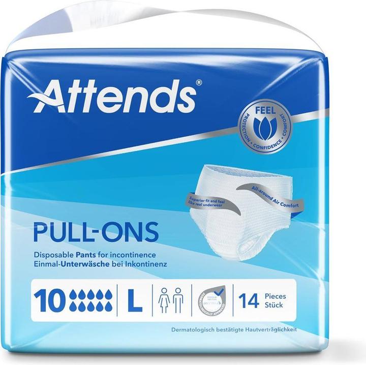 Actual product image Attends Pull Ons 10 Pant (14 x, Large)