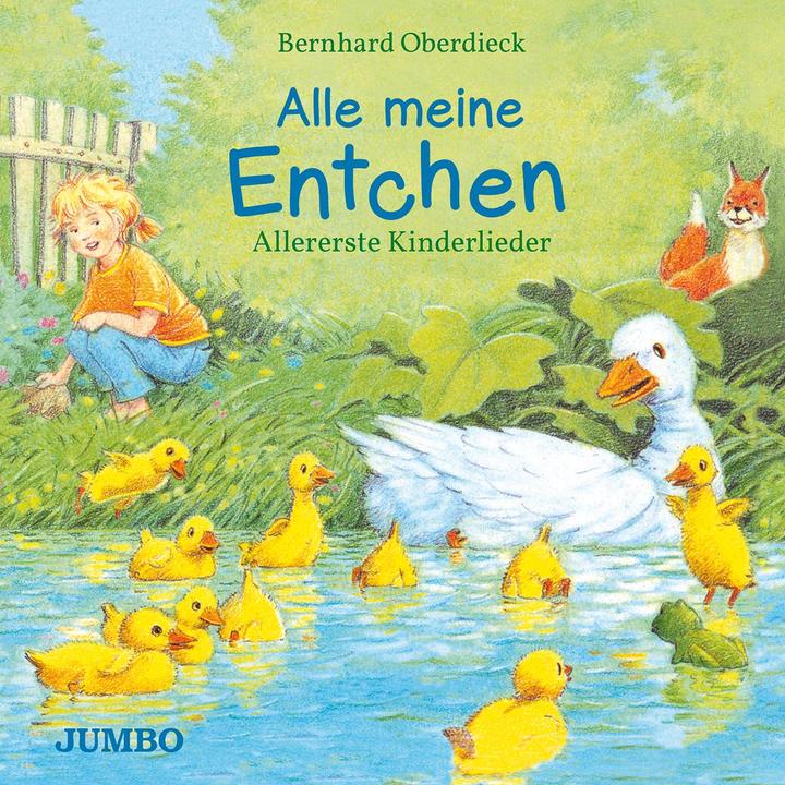 Actual product image Jumbo Alle meine Entchen. Allererste Kinderlieder (German, Bernhard Oberdieck, 2017)