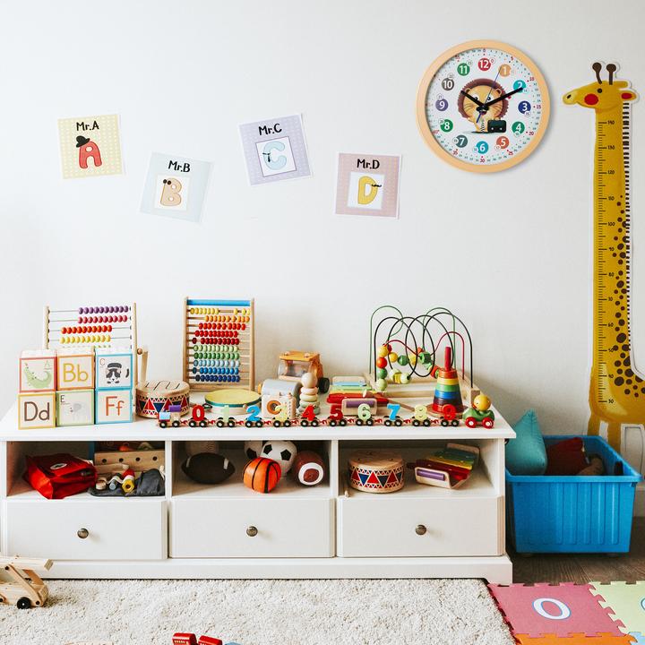 Actual product image Relaxdays Children's wall clock (30 cm)