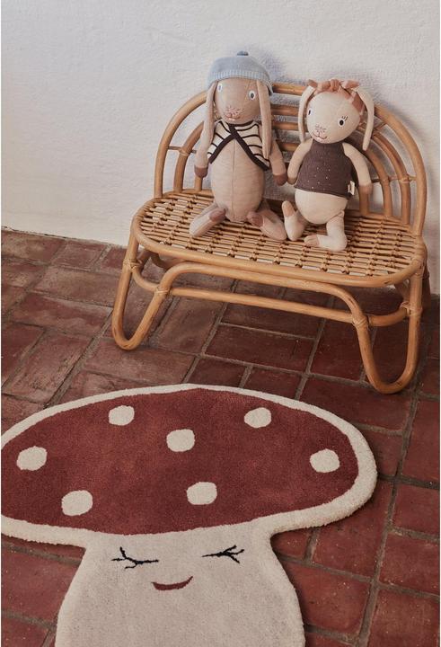 Image du produit Oyoy Tapis décoratif Malle Mushroom 75 x 77 cm (75 x 77 cm)