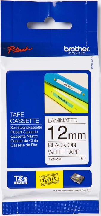 Immagine prodotto Brother Tze-325 (0.90 cm, Nero, Bianco)