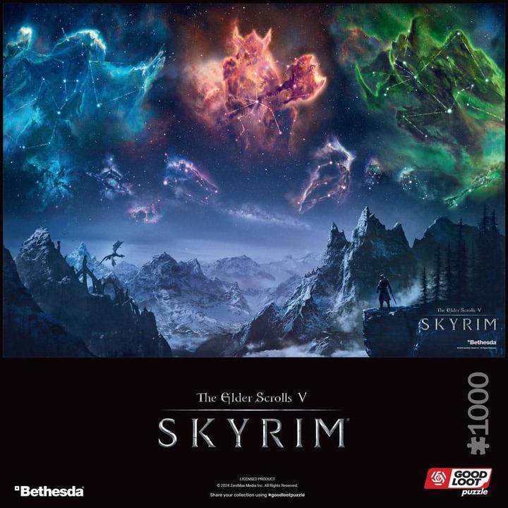 Produktbild Good Loot The Elder Scrolls V Skyrim Mass Puzzle (1000 Teile)