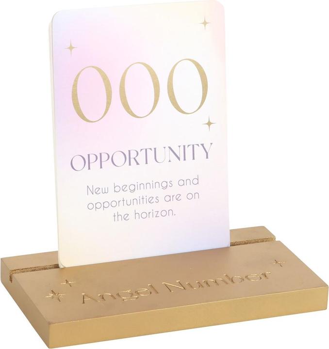 Immagine prodotto Something Different Angel Affirmation Numero Carte con Supporto (10 pz.)
