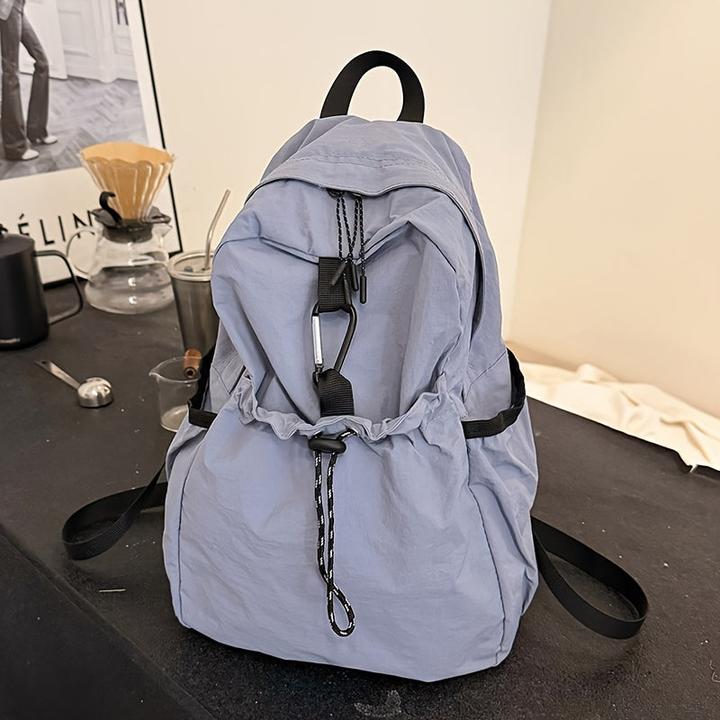 Only-Bags.Store Verstellbarer Riemen Freizeitrucksack, leichte Reisetasche mit mehreren Seitentaschen, einfaches