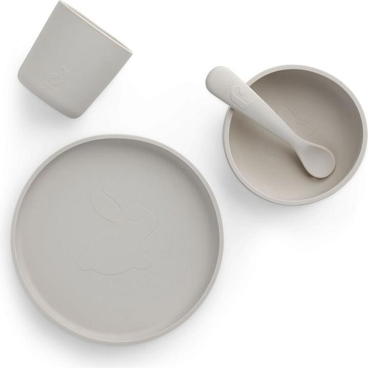 Produktbild Jollein Kinder Geschirrset Silikon 4-teilig