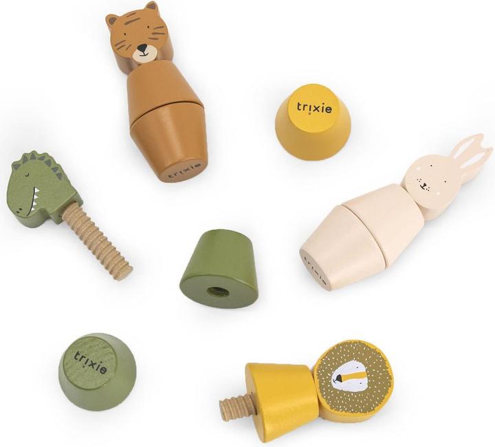 Produktbild Trixie Baby Holztiere zum Schrauben (MQ6)