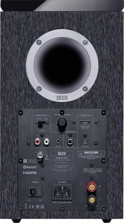 Image du produit Heco Aurora 200 P Enceintes étagères actives (1 paire, 70 W)