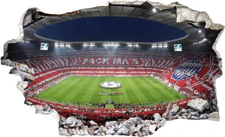 Produktbild FC Bayern München 3D FCB Stadion Pack Ma's (70 x 50 cm)
