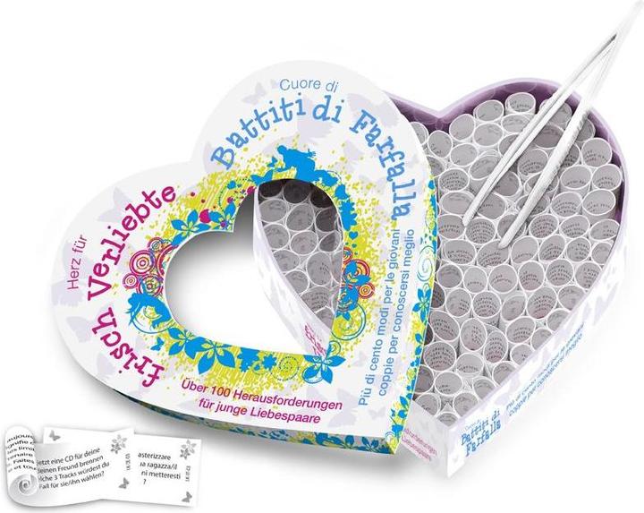 TOP One heart (Board game, German, Italian)