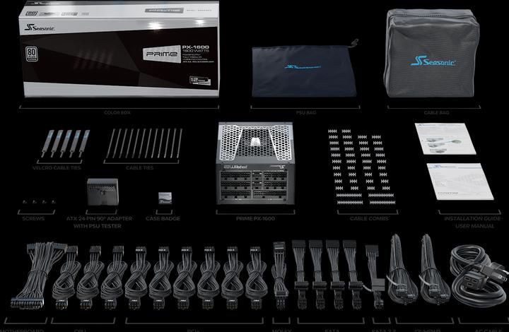 Produktbild Seasonic Prime PX-1600 Modular (1600 W)