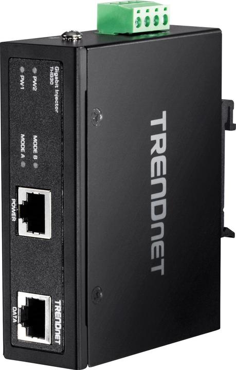 Trendnet TI-IG30 PoE+ Injector Industrial Gigabit (802.3at (PoE+), 30 W)